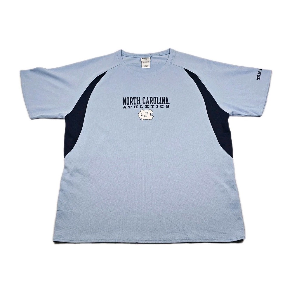 PRO EDGE Knights Apparel CAROLINA TAR HEELS Mens XL UNC Performance Blue TShirt
